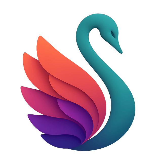 SwanStack 3D Logo